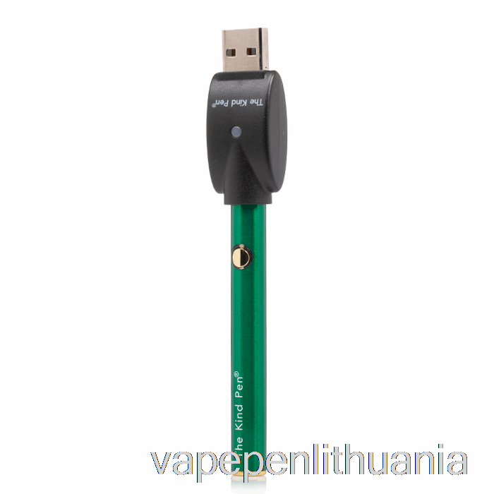 Tipo Rašiklis Vv 510 Sriegis Baterija žalia Aukso Vape Skystis